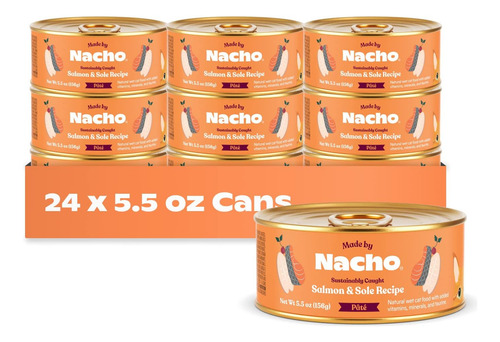 Made By Nacho Premium Wet Cat Food Grain-free Pate Cans (chi
