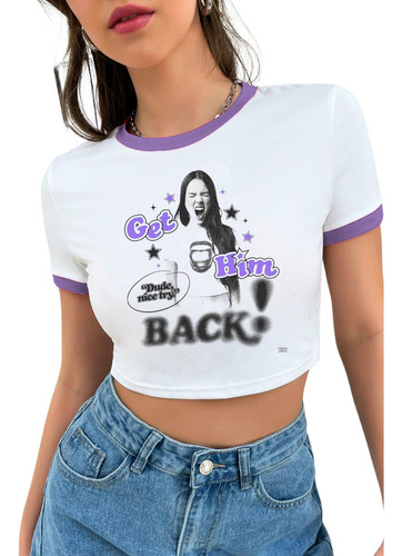 Blusas Y Crop Tops De Olivia Rodrigo, En Varios Modelos