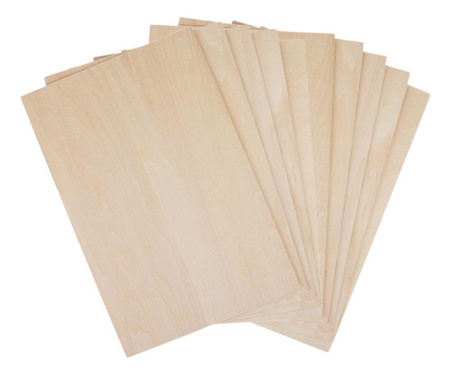 2x 10pcs Diy Balsa Inacabado Llano Para Manualidades Barco