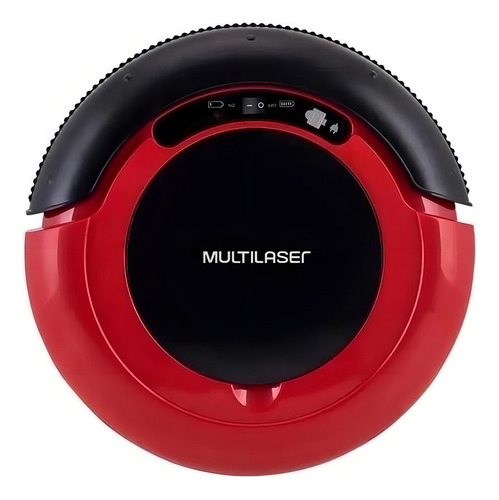 Multilaser Ho041 aspirador robô multifunção vermelho e preto