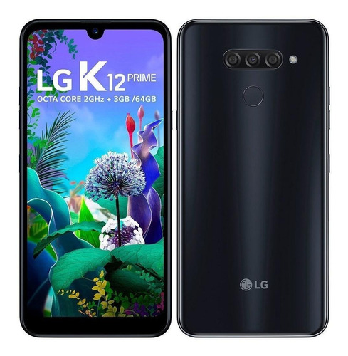 LG K12 Prime Dual SIM 64 GB Aurora black 3 GB RAM