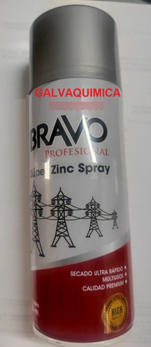Super Zinc Spray 98% Galvanizado En Frio Galvanox 450ml