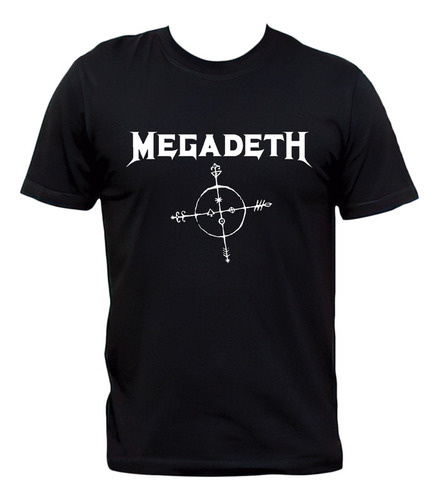 Remera Megadeth Cryptic Writings Thrash Metal 100% Algodón
