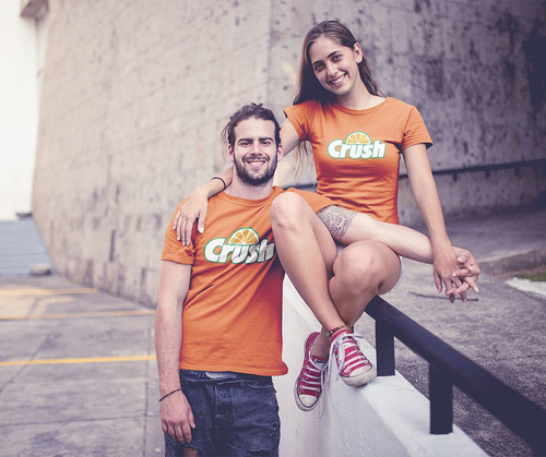 Imagem 2 de 4 de Camiseta Feminina Retrô Hype Crush