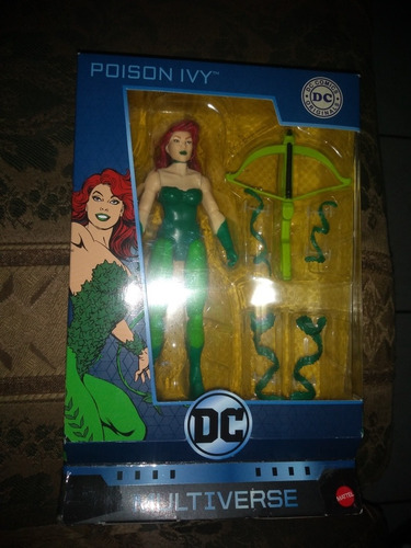 Dc Multiverse Figura Poison Ivy Mattel Original