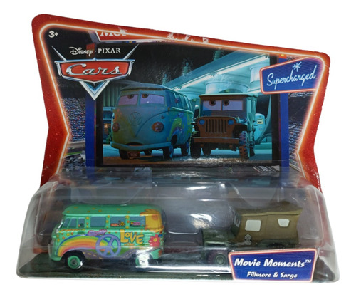 Mattel Movie Moments Fillmore & Sarge Cars Disney Pixar