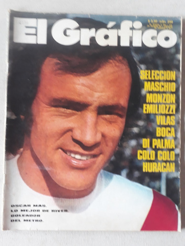 El Grafico N° 2798 - 22 Mayo 1973 - Oscar Mas River