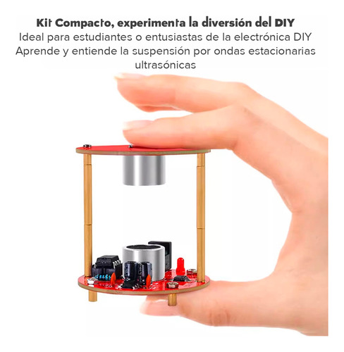 Kit Levitador Acústico Controlador Ondas Ultrasónico 40khz