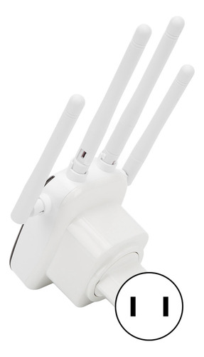 Extensor De Alcance Wifi 300mbps, Señal Inalámbrica De 4 Ant