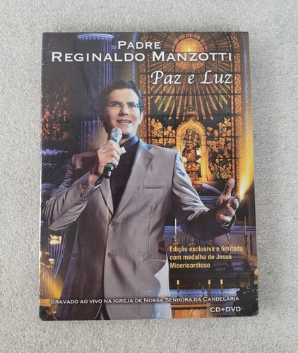 Padre Reginaldo Manzotti - Paz E Luz [dvd+cd] Lacrado Religi