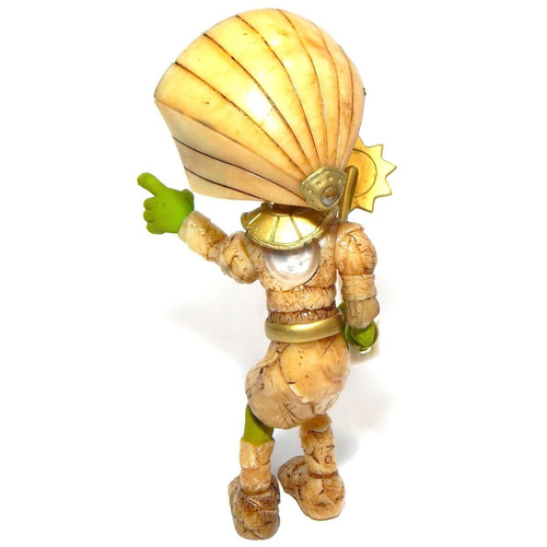Plantas Vs Zombies Figura Zombie Faraon Luz Led 25cm