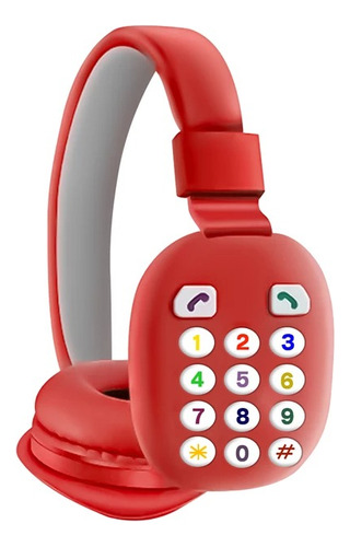 Auricular Bluetooth Forma Telefono Vincha Inalambrico Niños