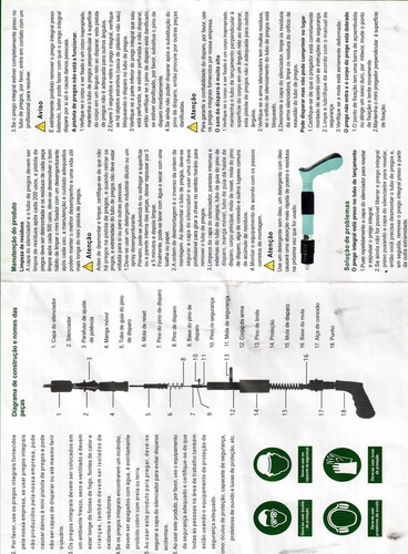 Pistola De Fijacion De Clavos