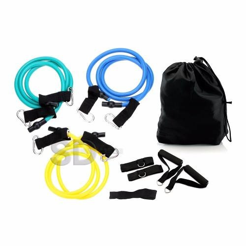 Pack 2 Steps Aeróbicos + Regalo Set Tubos Elásticos 9 Piezas