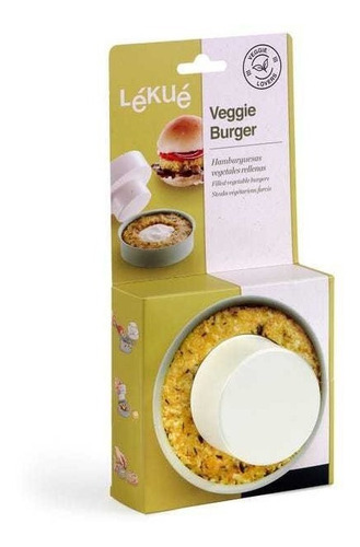 Molde Hamburguesas Vegetales Saludable Veggie Burguer Trendy