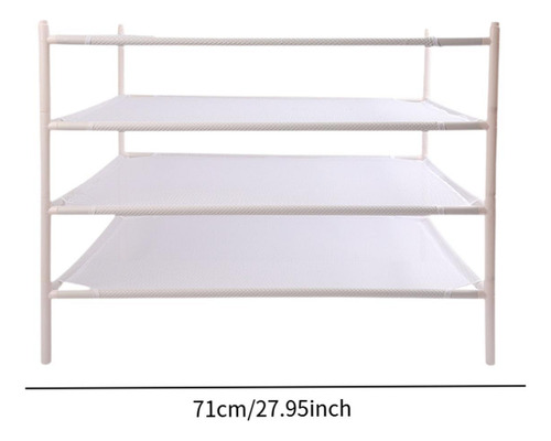 Tendedero De Malla De 3 Niveles Para Ropa, Calcetines,