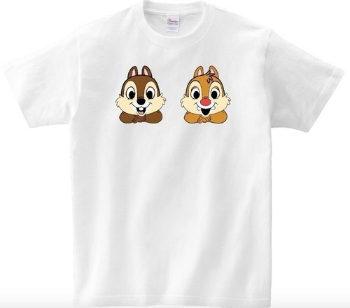 Imagen 1 de 4 de Remera Chip And Dale
