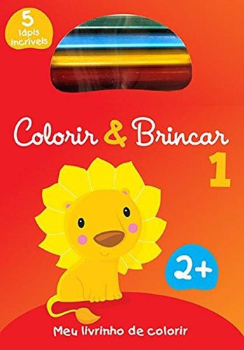 Colorir & brincar 1 : Vermelho, de Yoyo Books. Editora Brasil Franchising Participações Ltda, capa mole em português, 2019