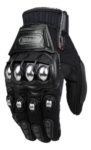 Guantes De Motocicleta Con Pantalla Táctil De Acero Aleado