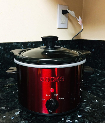 Cooks By Jcp Home Olla De Cocción Lenta De 1,5 Cuartos De