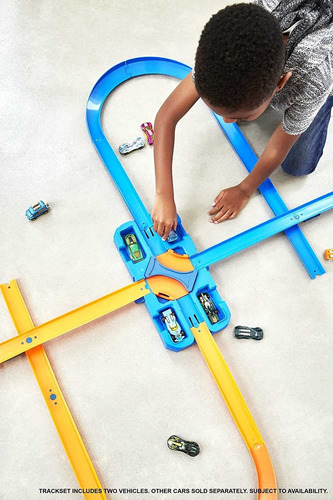 Imagen 2 de 6 de Hot Wheels Track Builder Caja De Acrobacias Deluxe Original