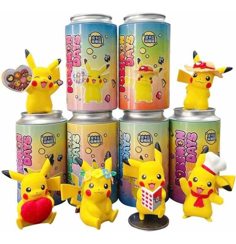 Pokémon Days Set 6 Latas 6 Diferentes Ver Fotos Descripción