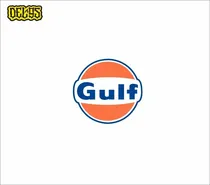 Comprar Calcomanias Pegatina Logo Gulf Carro Moto X2uni Tuning Stunt