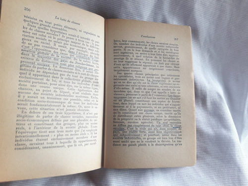 Imagen 6 de 6 de La Lutte De Classes Raymond Aron Gallimard En Francés