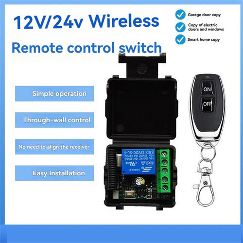 Interruptor De Control Remoto Inalámbrico De 433 Mhz, Relé R