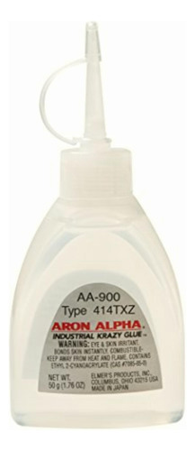 Aron Alpha 414txz Botella Adhesiva Instantánea Resistente