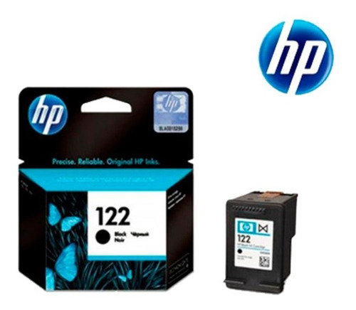 Imagen 2 de 2 de Cartucho Hp 122 Negro Original Ch561hl - 1000 2000 2050 3050