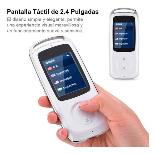 Traductor Smart Tiempo Real 18 Idiomas Android iPhone Nuevo