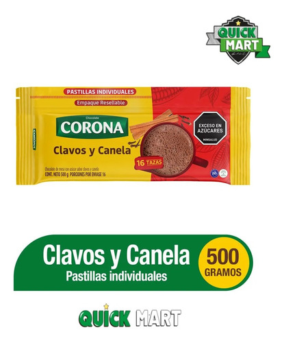 Chocolate Corona Clavos 500 Gr