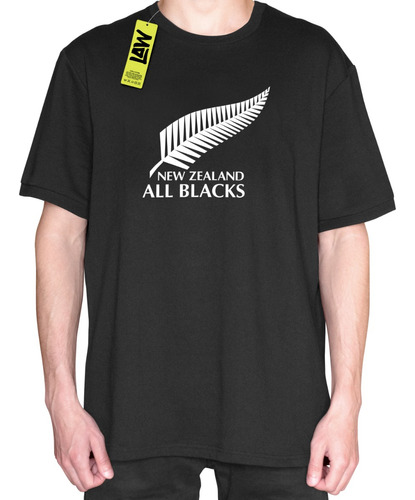 Remera All Black New Zealand - Rugby De Nueva Zelanda Unisex