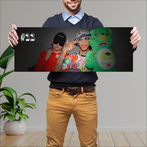 Cuadro Grande 30x80 Cm Musica Bizarrap #22 Lalo Ebratt