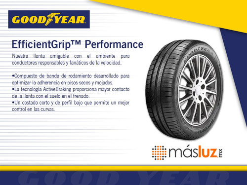 Set 4 Llantas 205/55r17 91w Efficientgrip Performance
