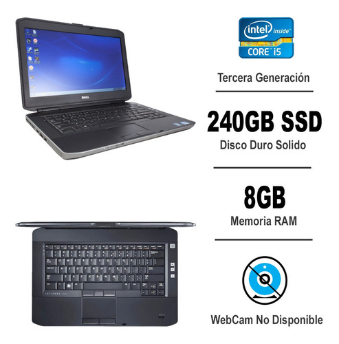 Imagen 3 de 10 de Laptop Notebook Dell E5430 I5 Ssd 240gb 8gb 14 Pulgadas Wifi