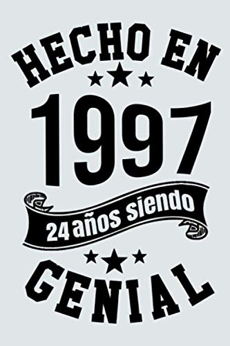 Hecho En 1997 24 Años Siendo Genial: Idea De Regalo De Cumpl