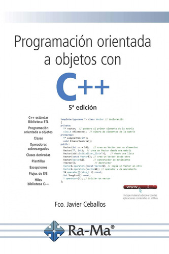 Libro Programación Orientada A Objetos Con C++