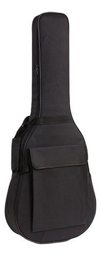 Bolsa De Guitarra Acústica Ripstop Correa 41 Pulgadas Negro