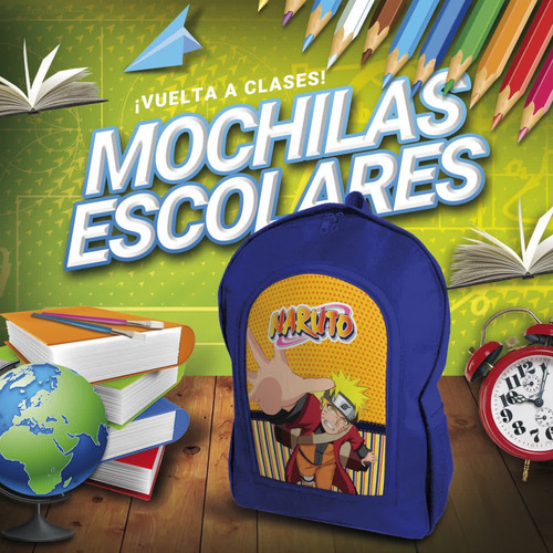 Kit Imprimible Mochilas Escolares Para Sublimar M2