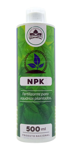 Powerfert Npk 500ml Fertilizantes Base Para Aquário Plantado