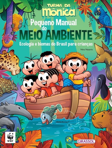 Livro Turma Da Mônica : Pequeno Manual Do Meio Ambiente