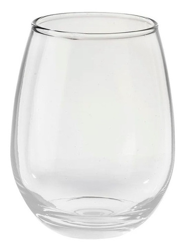 Imagen 1 de 7 de Vaso Vidrio Copa S/tallo Copón Vino Gourmet Rigolleau X6