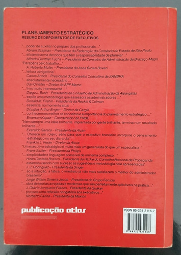 Planejamento Estratégico Conceitos Metodologia Práticas (Usado)