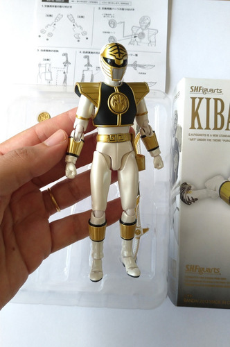 Imagem 6 de 9 de Power Ranger Branco Tommy S.h.figuarts Bandai Action