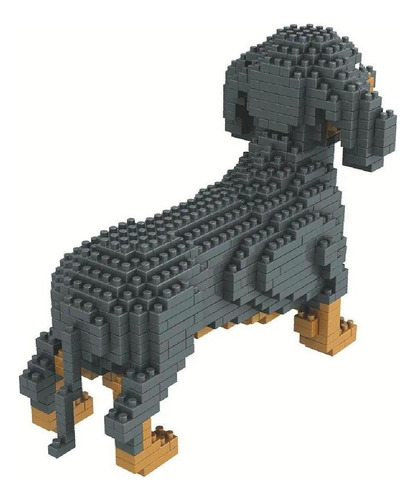 Quebra-cabeça, Modelo J, De Um Dachshund, 898 Peças