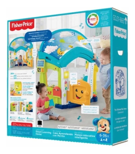 Casita Fisher Price Aprende Con Perrito Interactiva