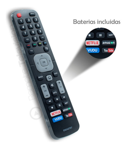 Control Remoto Smart Tv Sharp En2a27st  Tv2018