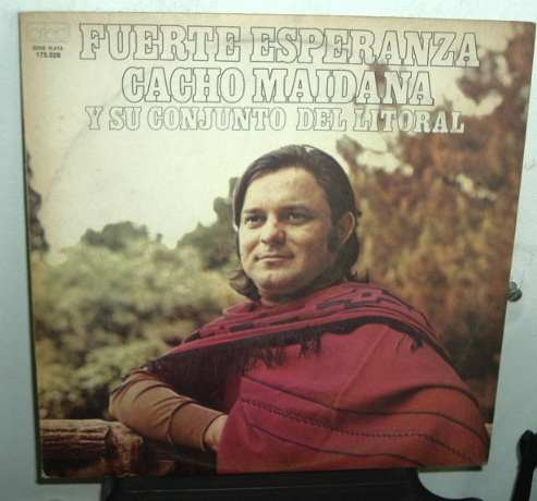 Cacho Maidana Fuerte Esperanza Vinilo Argentino Promo